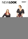 Patron New Look 6807 -  Robe de soirée
