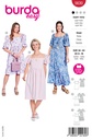 Patron Burda 5630 - Robe 