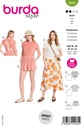 Patron Burda 5645 - T-shirt et short