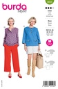 Patron Burda 5655 - Chemisier