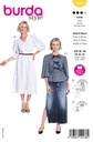 Patron Burda 5669 - Robe et Chemisier 