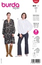 Patron Burda 5605 - Robe et chemisier