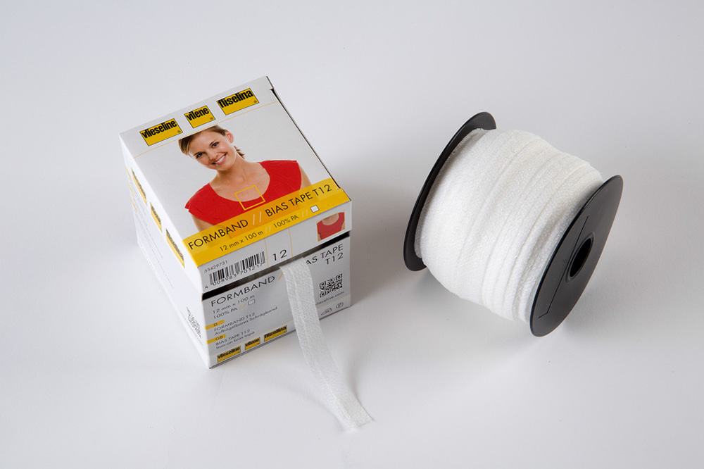Stabilmanche - blanc - 100m x 12mm 