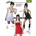 Patron Jalie 2674 Robe de patinage artistique (taille empire)#