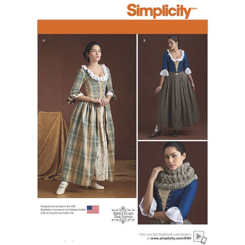 Patron Simplicity 7925.H5 Déguisement femme