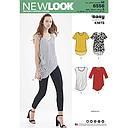 Patron New Look 6556 Tee-Shirt dame