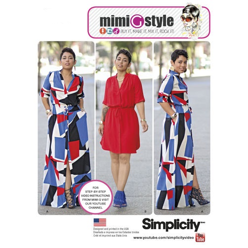Patron Simplicity 7899 Robe femme #