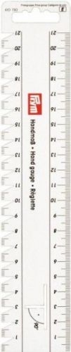 Prym - Réglette ourlets &amp; plis 4,5 x 23 cm - échelle 21 cm
