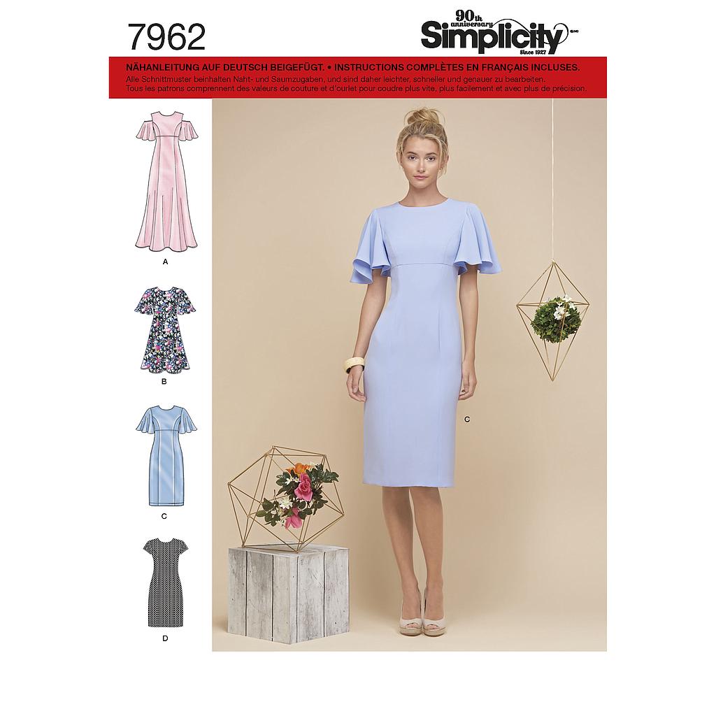 Patron Simplicity 8292 Robe femme 