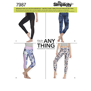 Patron Simplicity 8212 Legging de sport