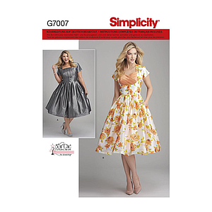 Patron Simplicity 7007  Vestido