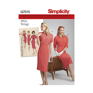 Patron Simplicity 8460 Robe et veste vintage#