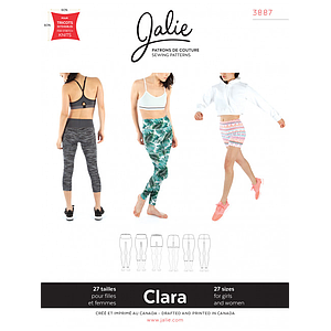 Patron Jalie 3887  Legging para mujer