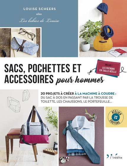 Leduc Créatif - Livre - Sacs, pochettes et accessoires pour hommes - Louise Scheers