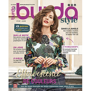 BURDA STYLE N°241-01/2020- Effervescense de couleurs