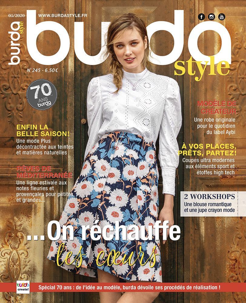 BURDA STYLE N°245-05/2020- On réchauffe