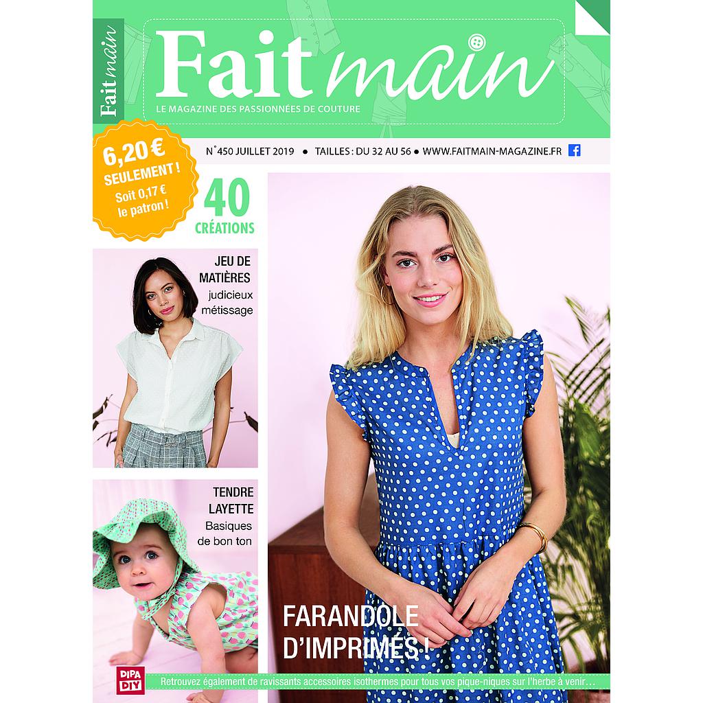 [DIP-REV-05373-0450] FAIT MAIN MENSUEL N° 450 - 07/ 2019