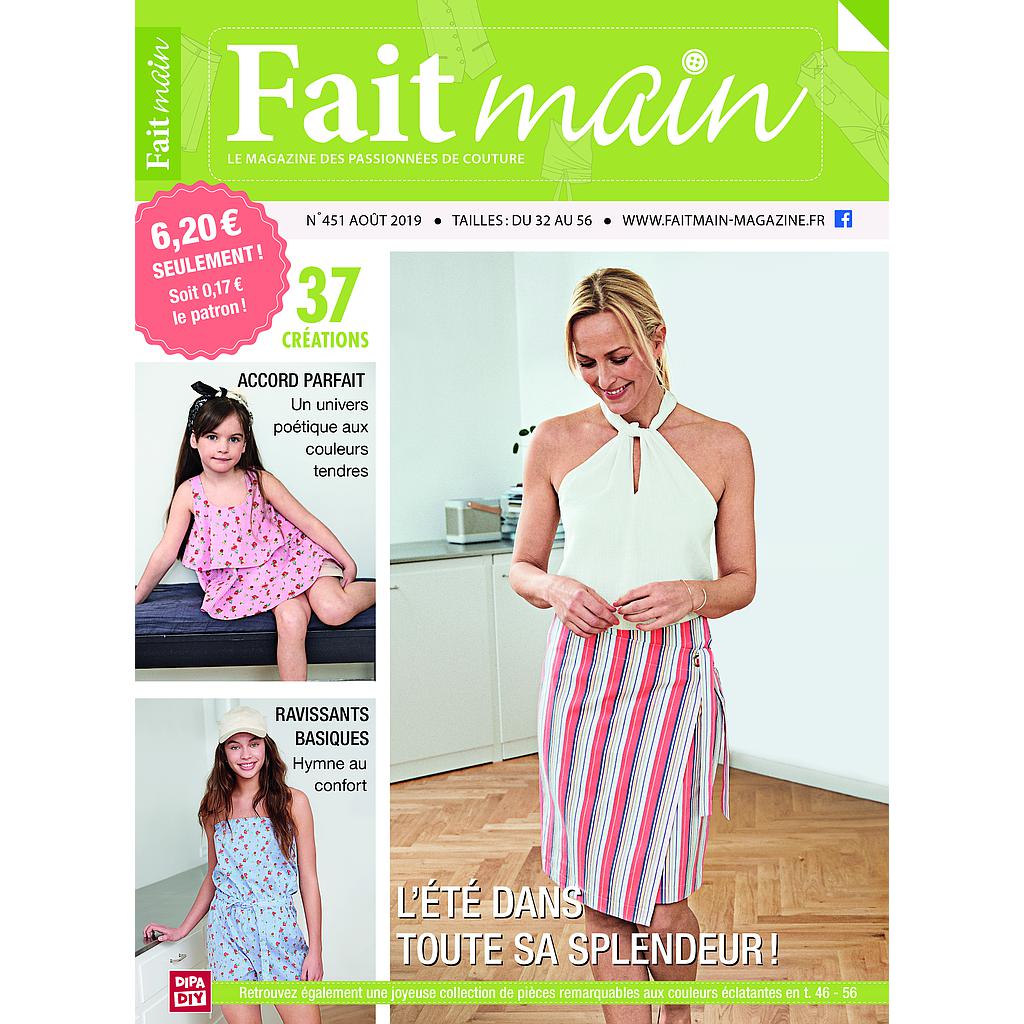 [DIP-REV-05373-0451] FAIT MAIN MENSUEL N° 451 - 08/ 2019