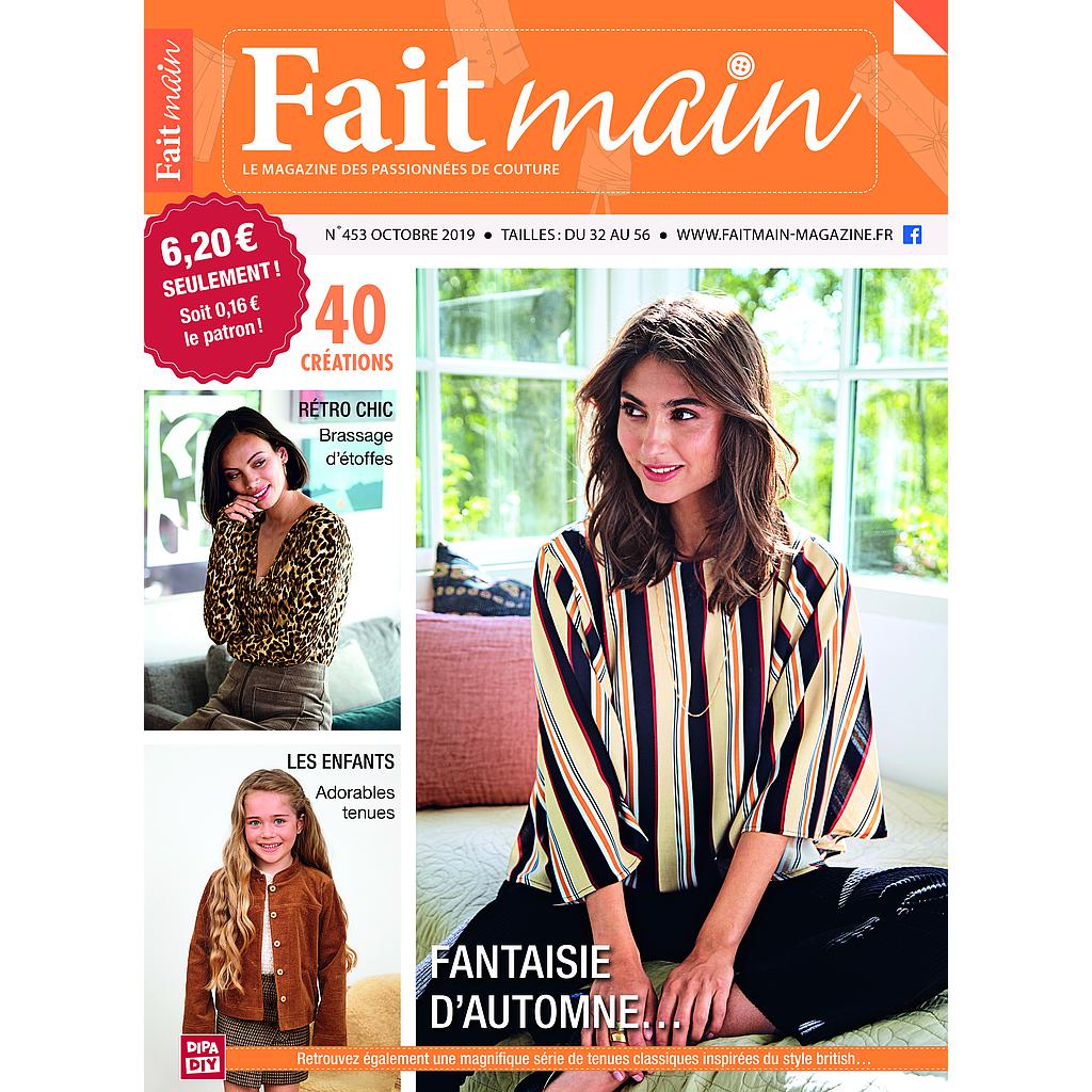 FAIT MAIN MENSUEL N° 453-10/ 2019