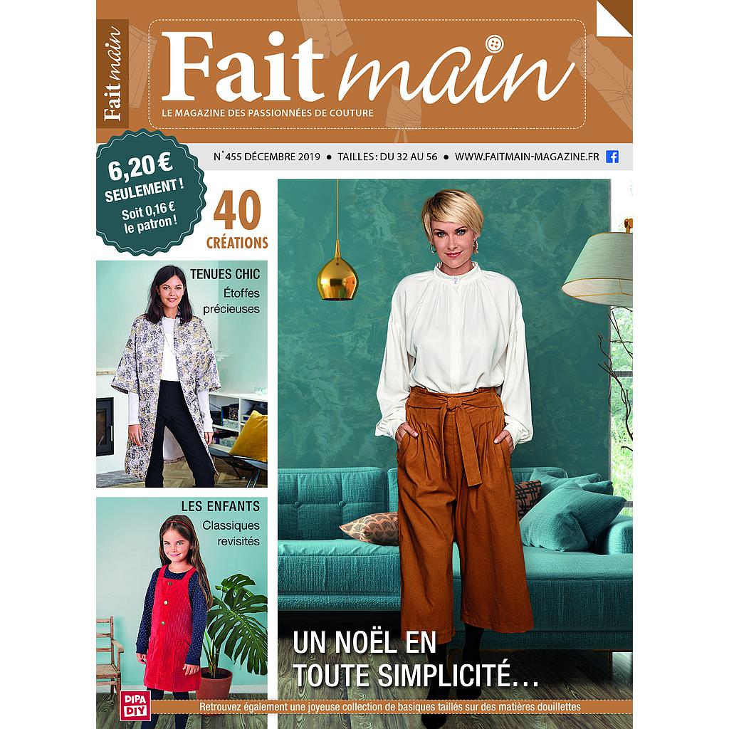 FAIT MAIN MENSUEL N° 455-12/ 2019