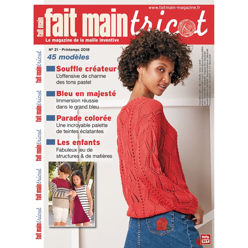 [DIP-REV-01102-0021] FAIT MAIN TRICOT N° 21 - Printemps 2018#