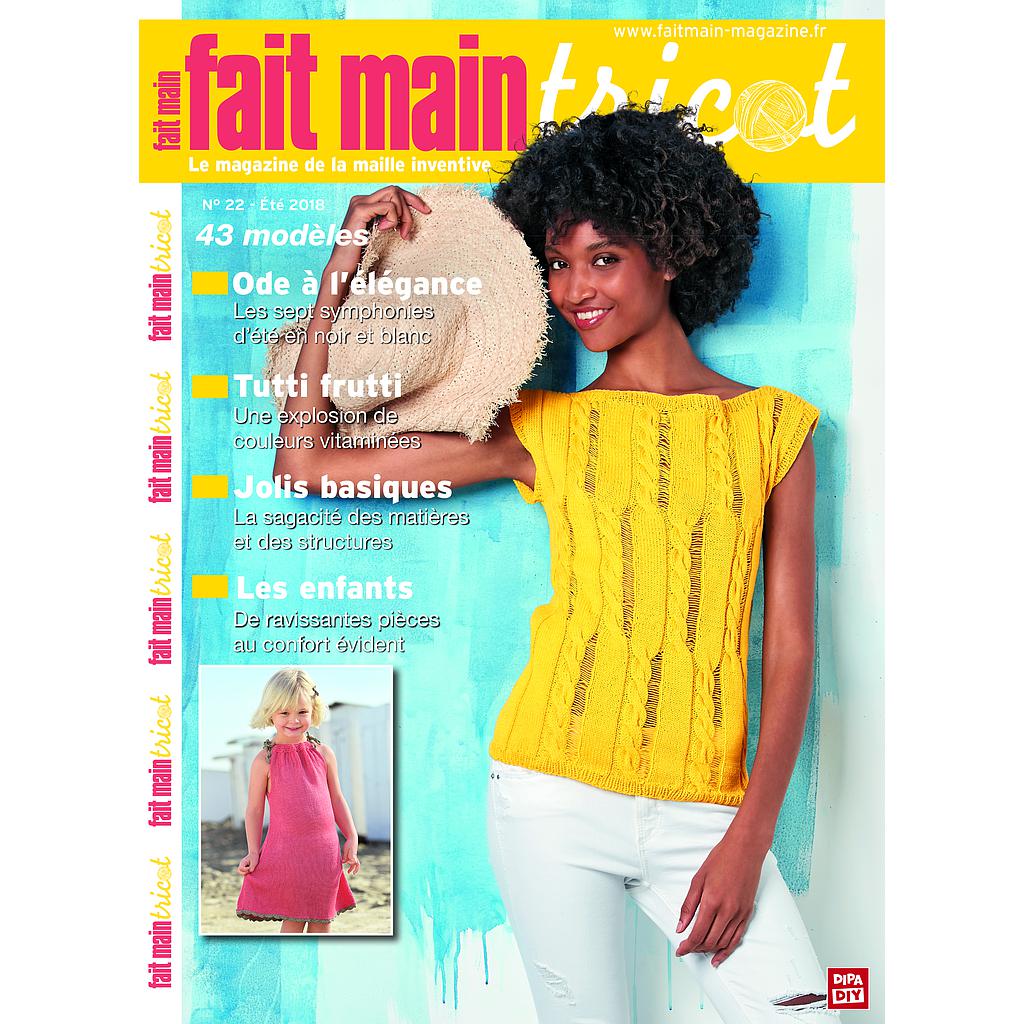 FAIT MAIN TRICOT N°22-Eté 2018