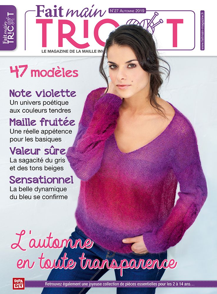 FAIT MAIN TRICOT N°27-Automne 2019