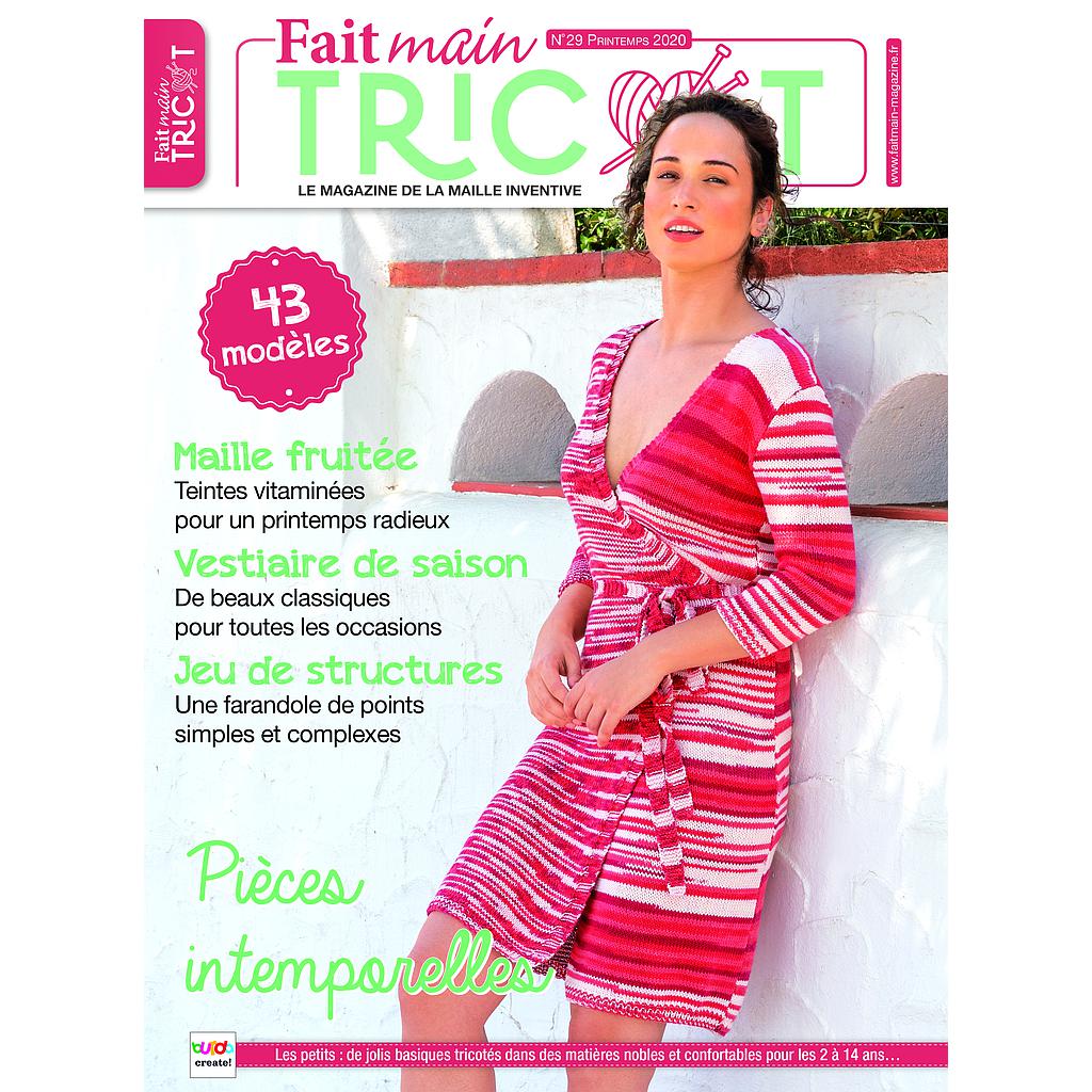 [DIP-REV-01102-0029] FAIT MAIN TRICOT N°29 - Printemps 2020
