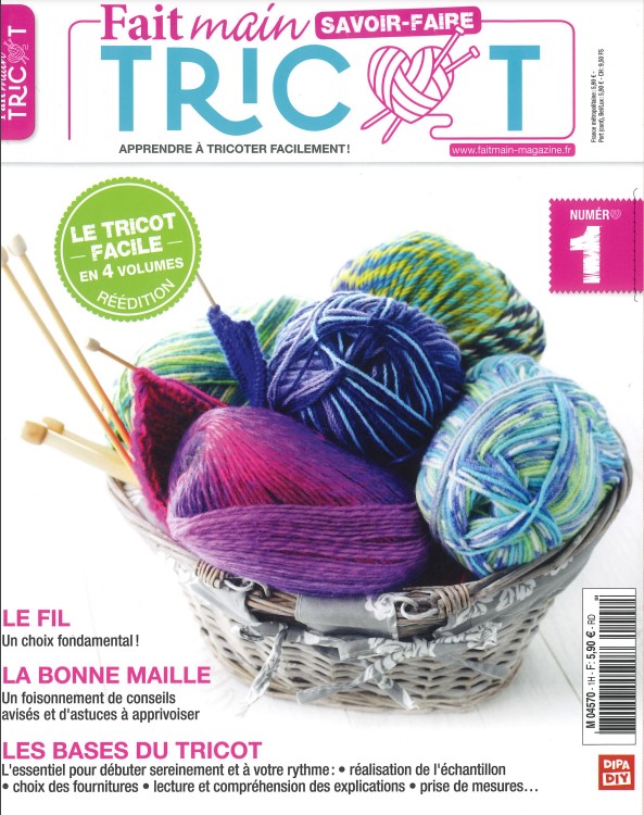 FAIT MAIN SAVOIR FAIRE TRICOT N° 1 2019