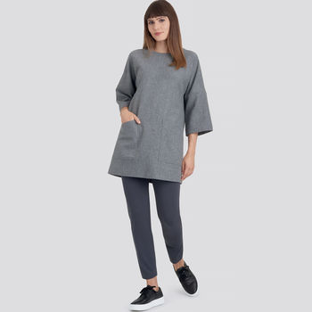 [S9183.A] Patron Simplicity 9183 - Ensemble Top, Tunique, Robe et Pantalon décontracté du 32 au 54