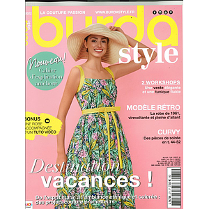 BURDA STYLE EASY N°7 - 01/02 - 2021 - Nouvelle année à coudre