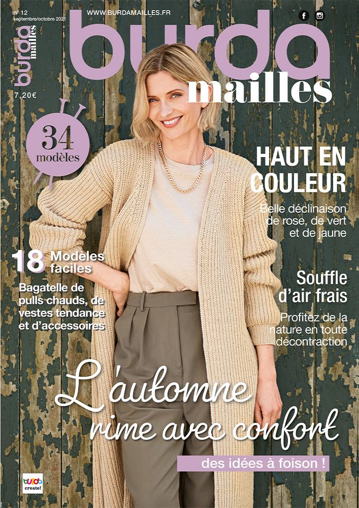 [DIP-REV-11138-12] BURDA MAILLES - N°12 - bimestrielle