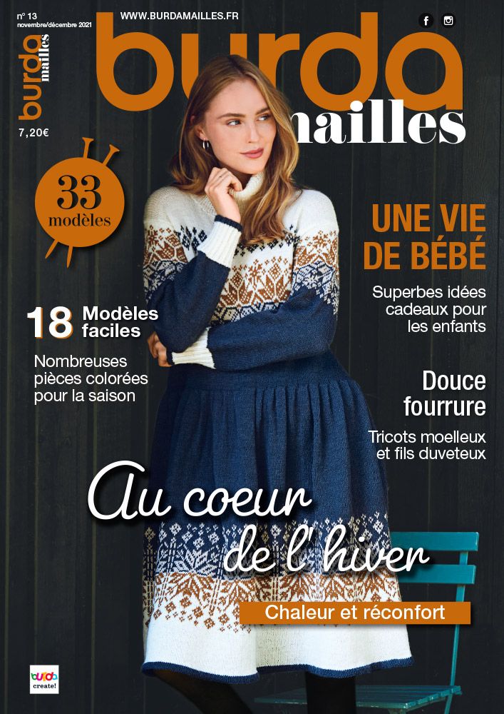 [DIP-REV-11138-13] BURDA MAILLES - N°13 - bimestrielle