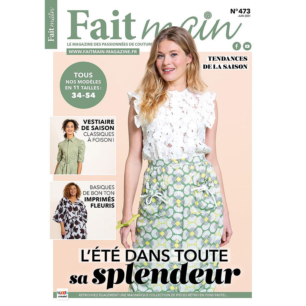[DIP-REV-15014-473] FAIT MAIN JUIN - N°473 - mensuelle
