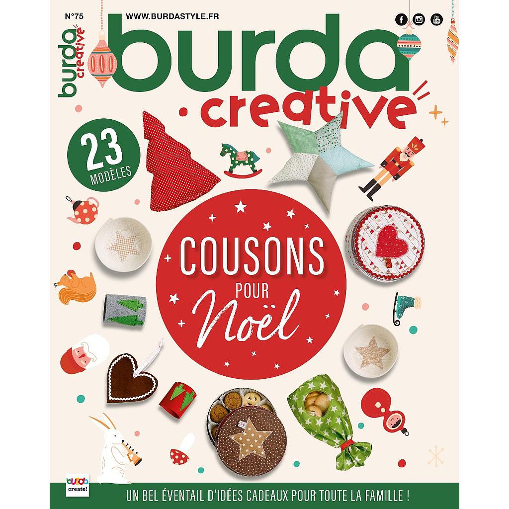 [DIP-REV-15990-75] BURDA CREATIVE - N°75 - bimestrielle