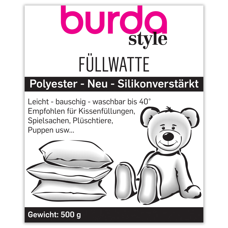 [21029] Fibre de rembourrage 500G Burda