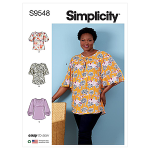 Patron Simplicity 9548 - Haut et Tunique pour dames