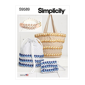 Patron Simplicity 9589 - Accessoires en tissu de série et décorés