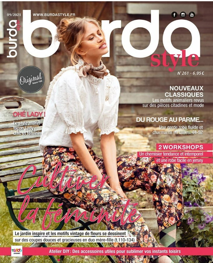 BURDA STYLE - N°261 - Cultiver la Féminité