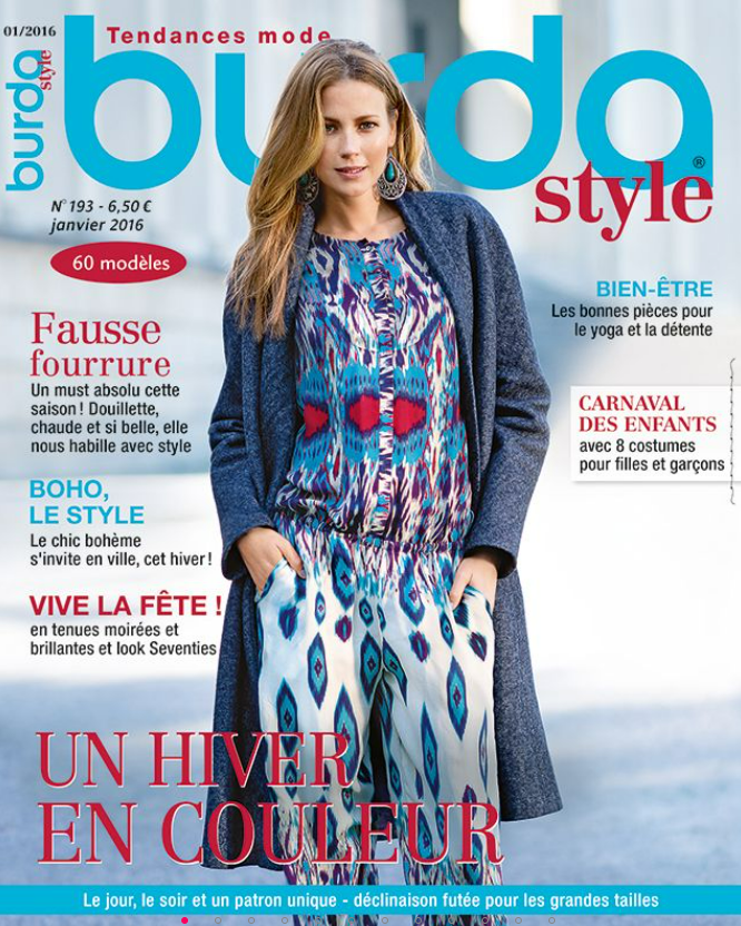 [DIP-REV-03478-193] BURDA STYLE - N°193 - Un Hiver en couleur