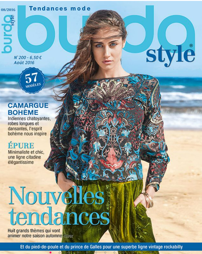 BURDA STYLE - N°200 - Nouvelles tendances