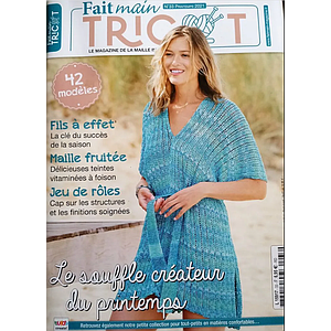 BURDA FAIT MAIN TRICOT - N°33 - Le Souffle Créateur du Printemps