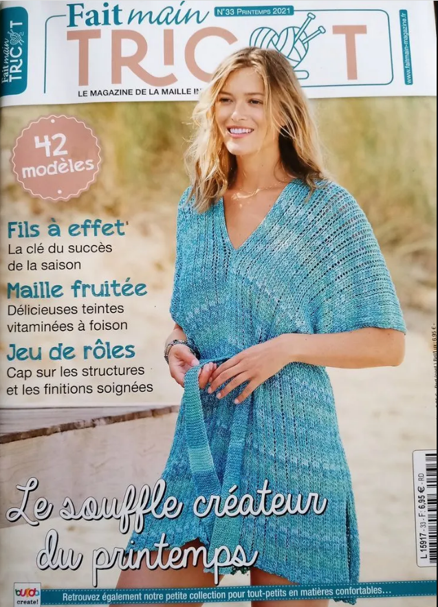 BURDA FAIT MAIN TRICOT - N°33 - Le Souffle Créateur du Printemps