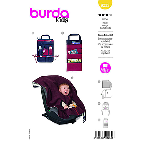 Patron Burda 9233-Accessoires bébé