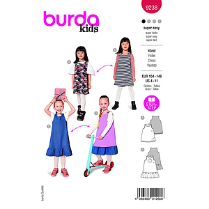 Patron Burda 9238-Robe