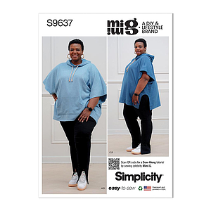 Patron Simplicity 9637 - Sweat et legging