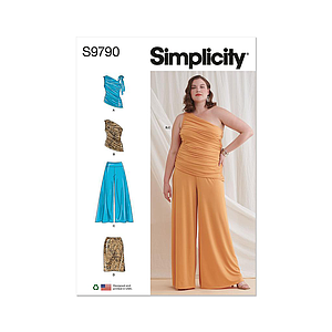 Patron Simplicity 9790 - Haut du 48 au 66 FR 