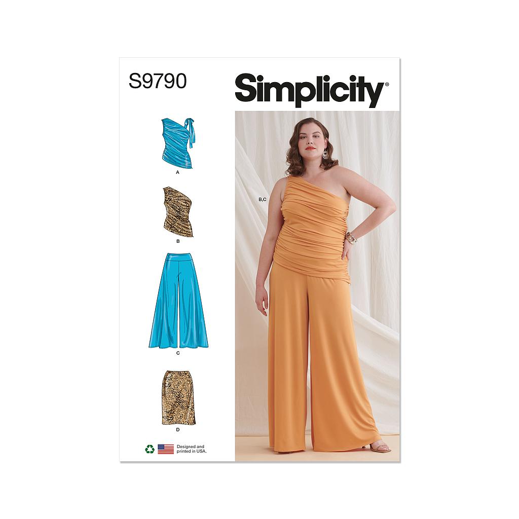 Patron Simplicity 9790 - Haut du 48 au 66 FR 