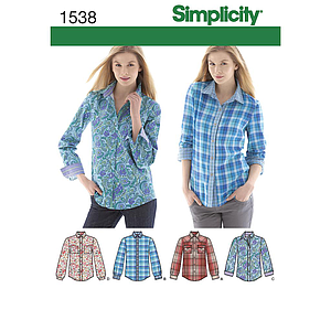 Patron Simplicity 1538 - Chemisier