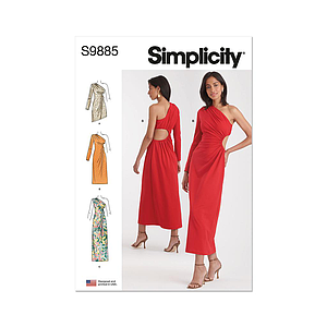 Patron Simplicity 9885 - Robe en maille